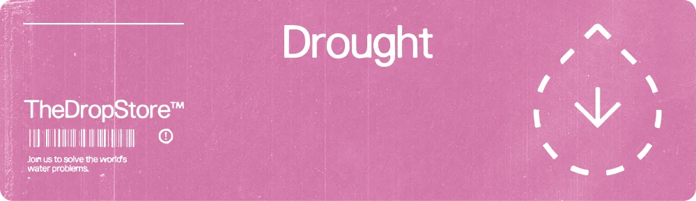 Product with drought water